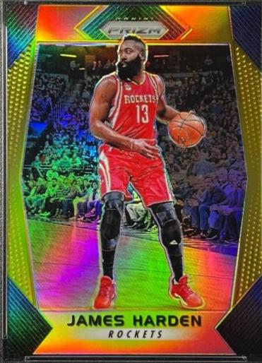 James Harden [Gold Prizm] #251