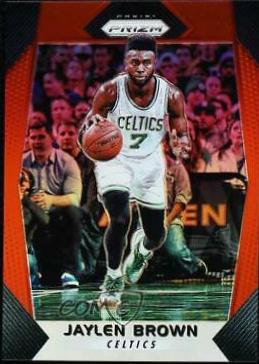 Jaylen Brown [Orange Prizm] #11
