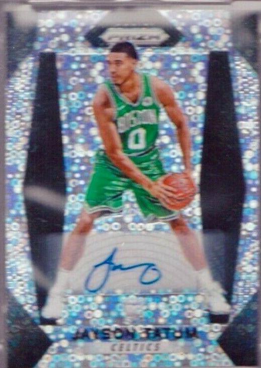Jayson Tatum [Fast Break Prizm Autograph] #16
