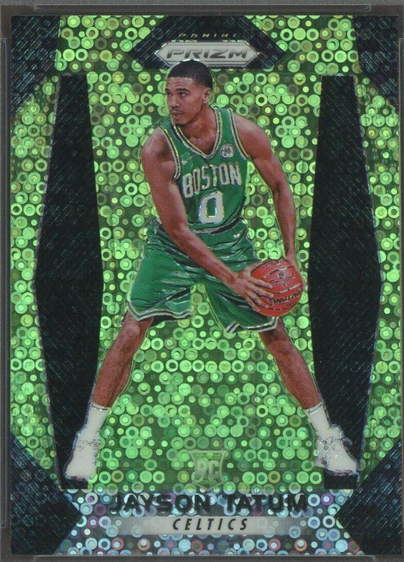 Jayson Tatum [Fast Break Prizm Neon Green] #16