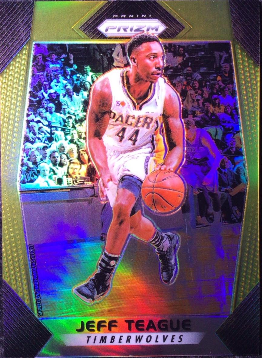 Jeff Teague [Gold Prizm] #83