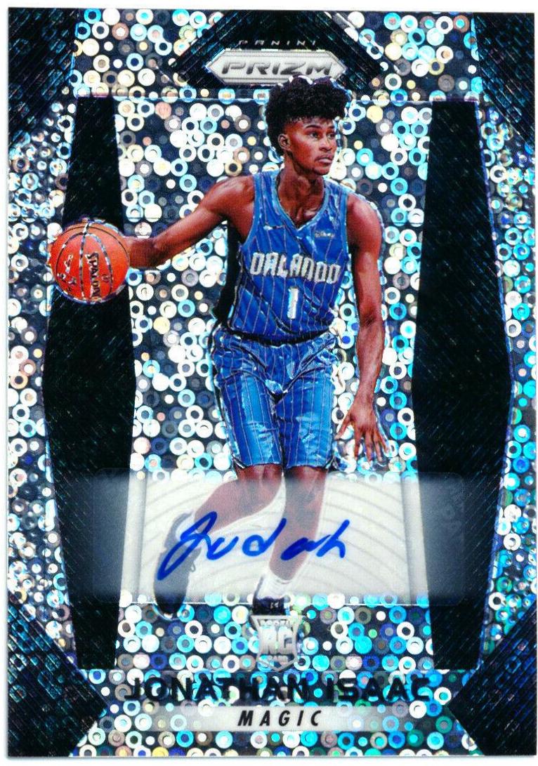 Jonathan Isaac [Fast Break Prizm Autograph] #73