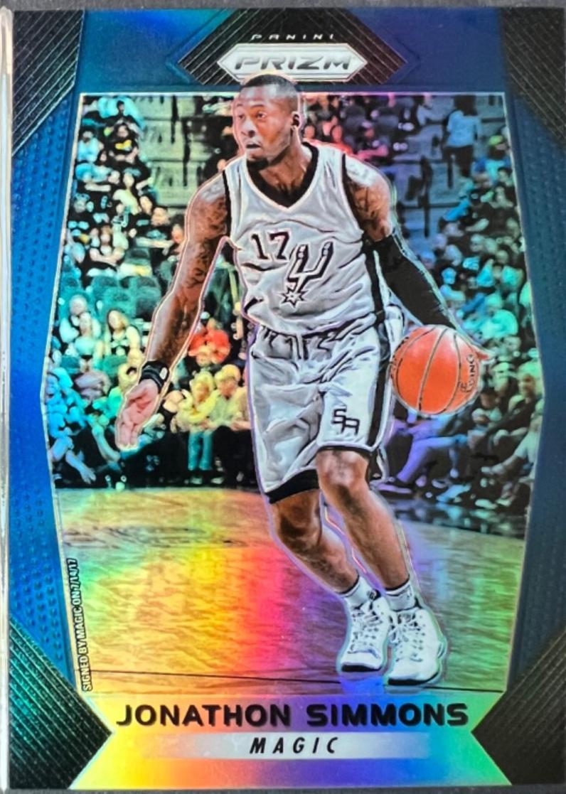 Jonathon Simmons [Blue Prizm] #79