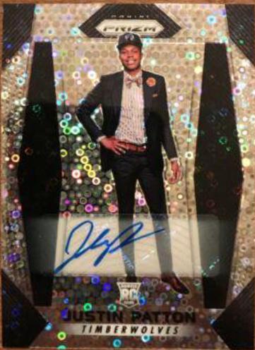 Justin Patton [Fast Break Prizm Autograph] #85