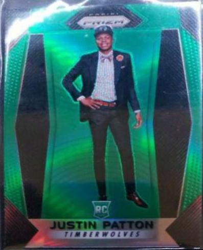 Justin Patton [Green Prizm] #85