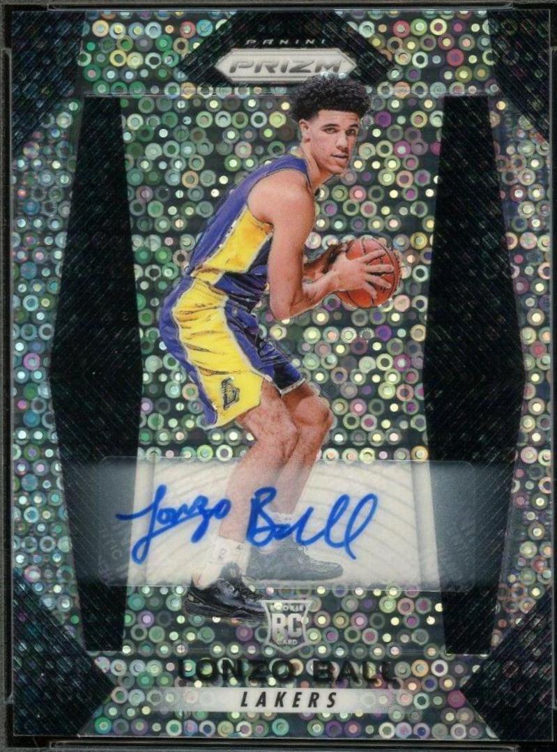 Lonzo Ball [Fast Break Prizm Autograph] #289