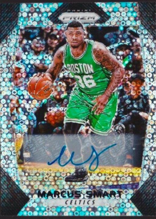 Marcus Smart [Fast Break Prizm Autograph] #13