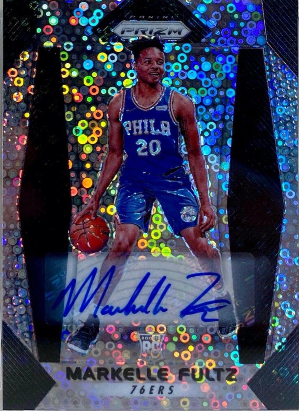 Markelle Fultz [Fast Break Prizm Autograph] #1