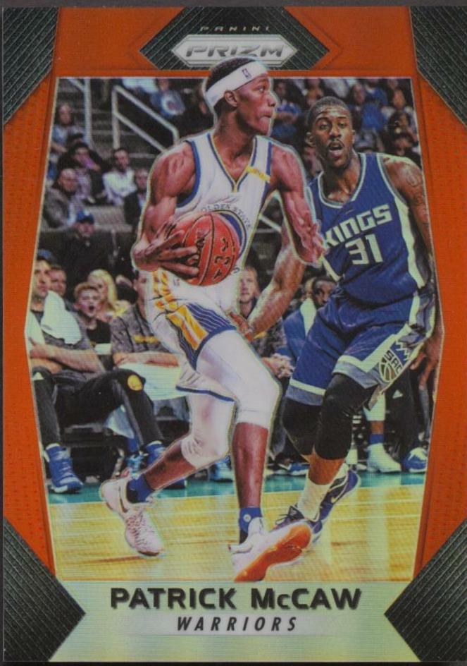Patrick McCaw [Orange Prizm] #45