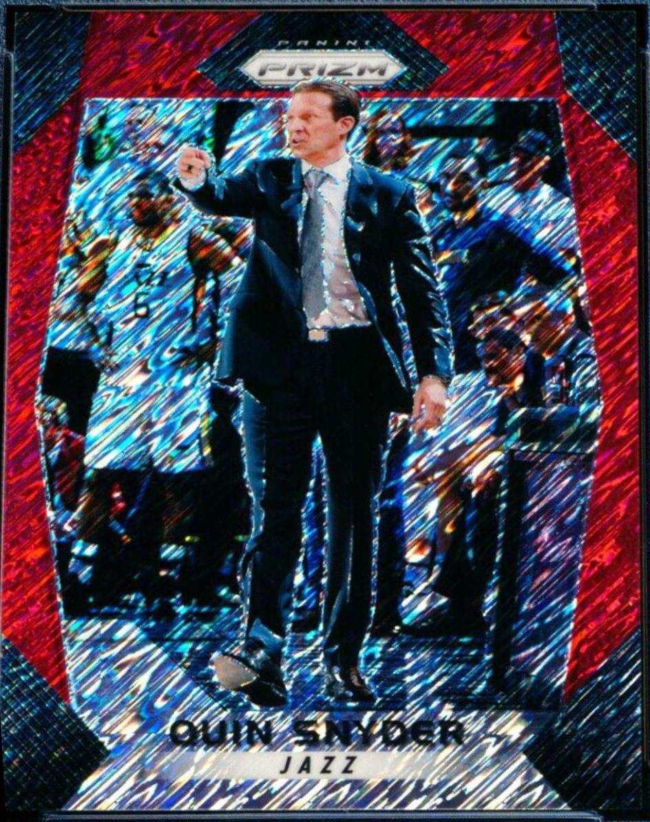 Quin Snyder [Red Shimmer Prizm] #120