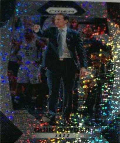 Quin Snyder [White Sparkle Prizm] #120