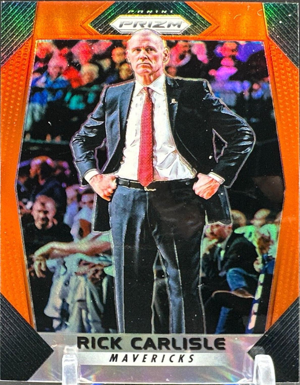 Rick Carlisle [Orange Prizm] #100