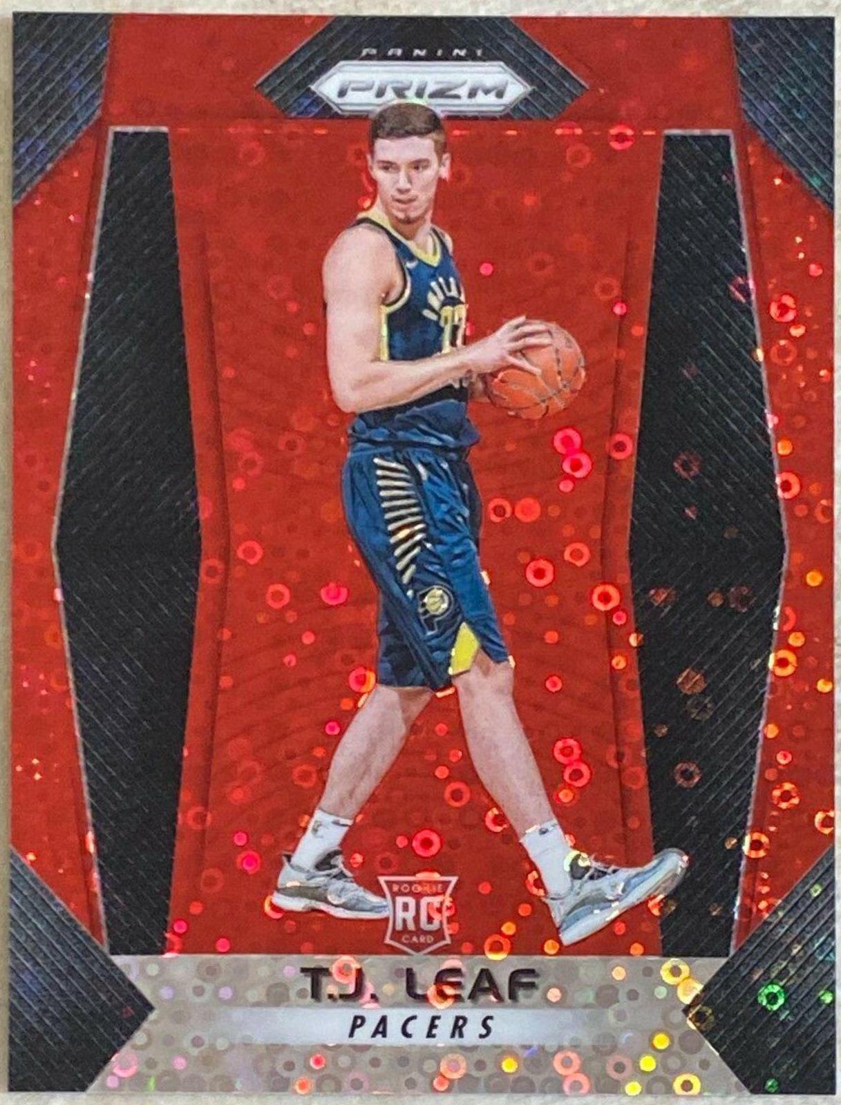 T.J. Leaf [Fast Break Prizm Red] #225
