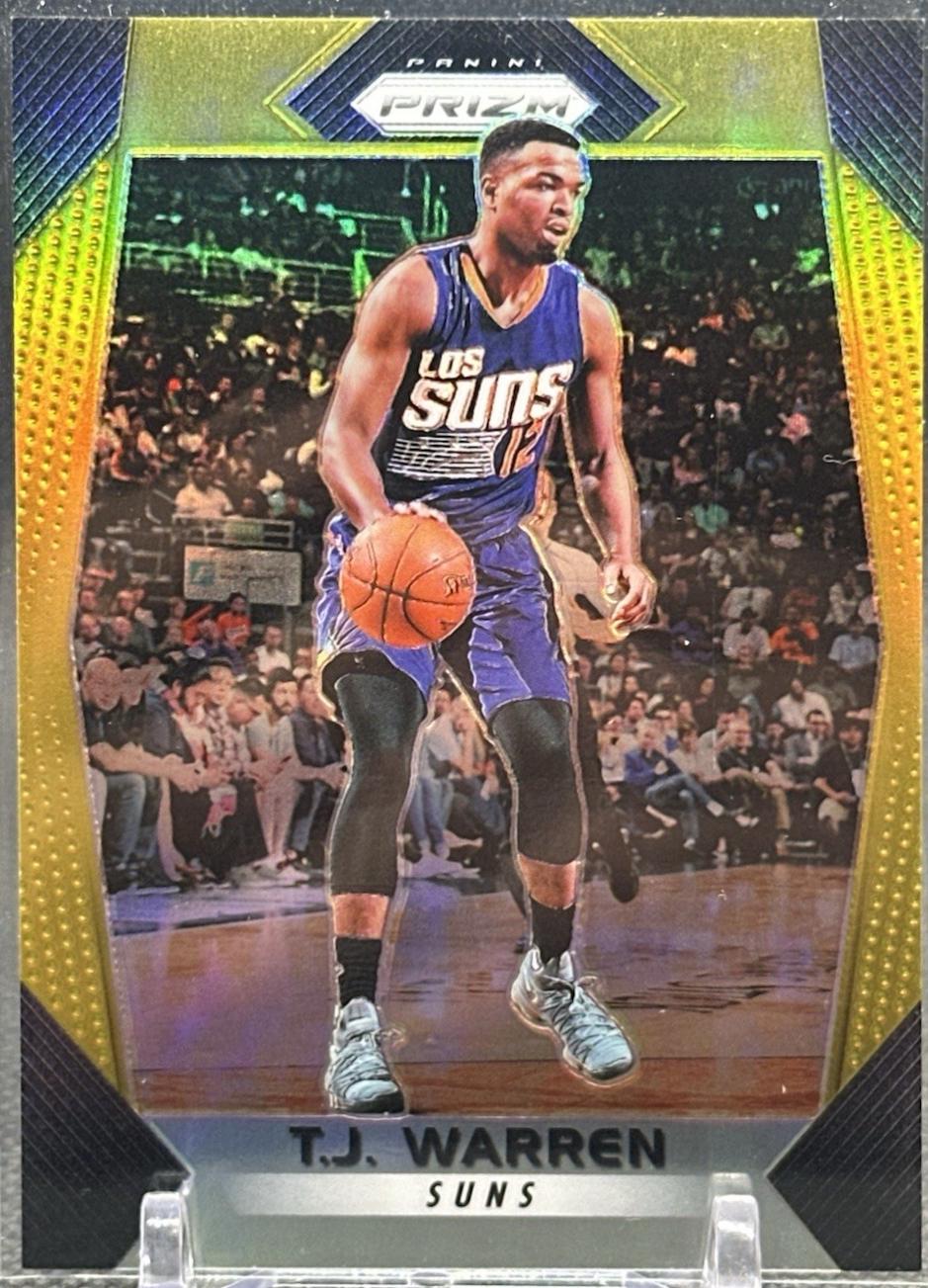 T.J. Warren [Gold Prizm] #64
