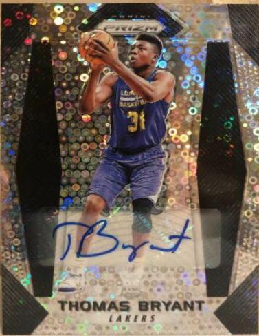 Thomas Bryant [Fast Break Prizm Autograph] #281