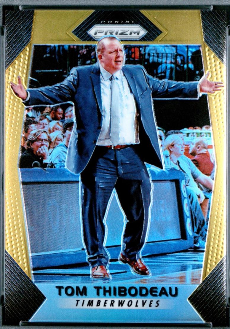 Tom Thibodeau [Gold Prizm] #90