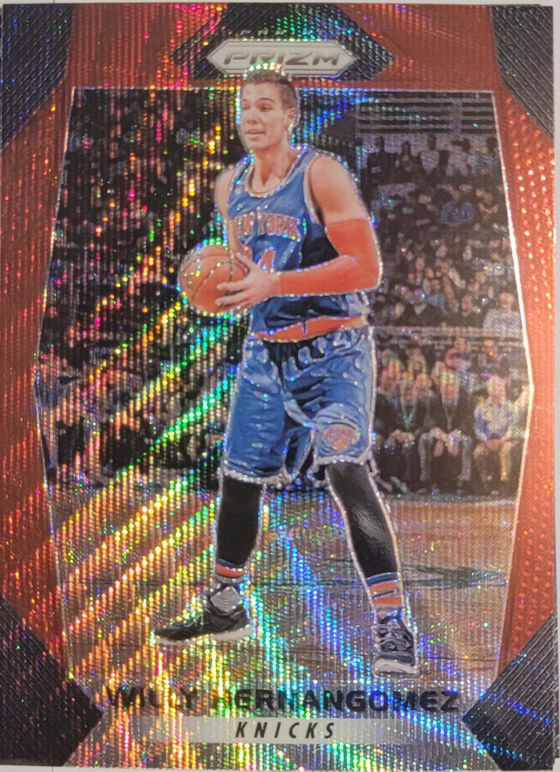 Willy Hernangomez [Red White & Blue Prizm] #276