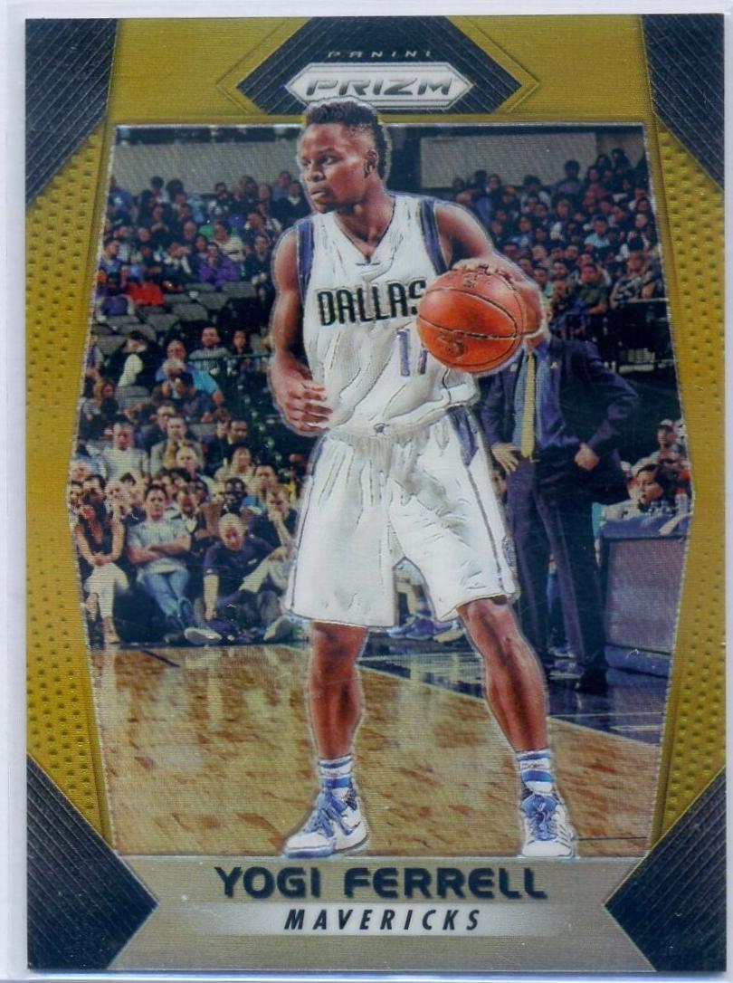 Yogi Ferrell [Gold Prizm] #97