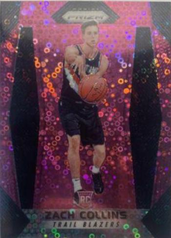 Zach Collins [Fast Break Prizm Pink] #144