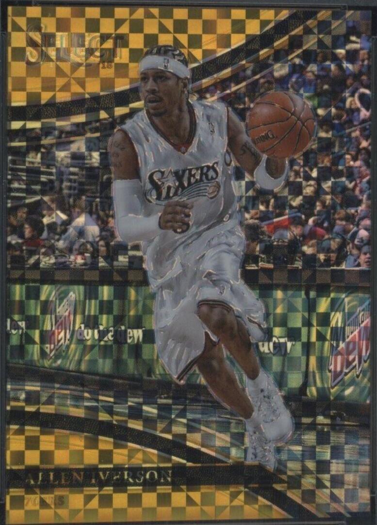 Allen Iverson [Gold Prizm] #294