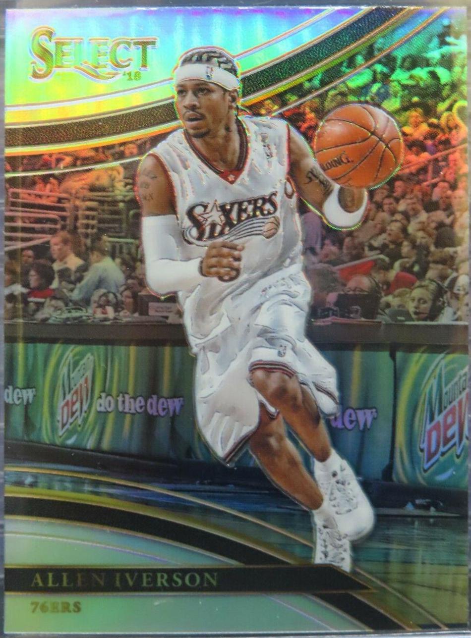 Allen Iverson [Silver Prizm] #294