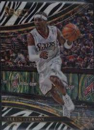 Allen Iverson [Zebra Prizm] #294