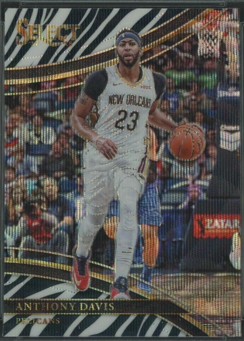 Anthony Davis [Zebra Prizm] #251