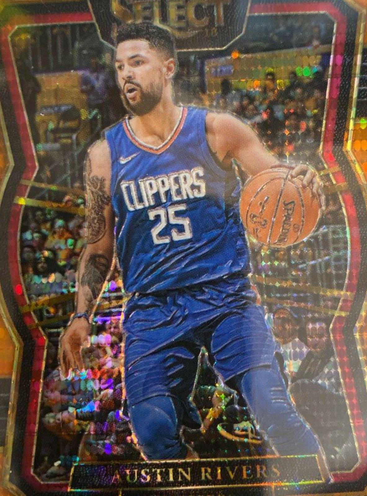 Austin Rivers [Neon Orange Pulsar Prizm] #141
