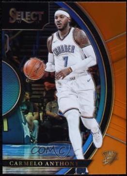 Carmelo Anthony [Neon Orange Pulsar Prizm] #97