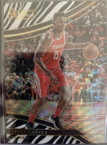 Clint Capela [Zebra Prizm] #279