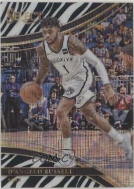 D'Angelo Russell [Zebra Prizm] #249