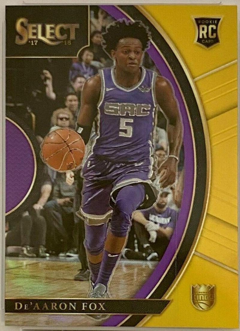 DE'Aaron Fox [Gold Prizm] #49