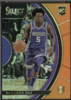DE'Aaron Fox [Orange Prizm] #49