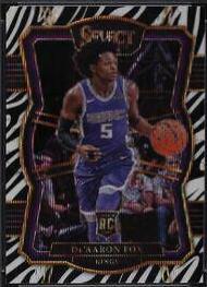 DE'Aaron Fox [Zebra Prizm] #175