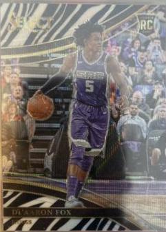 DE'Aaron Fox [Zebra Prizm] #217
