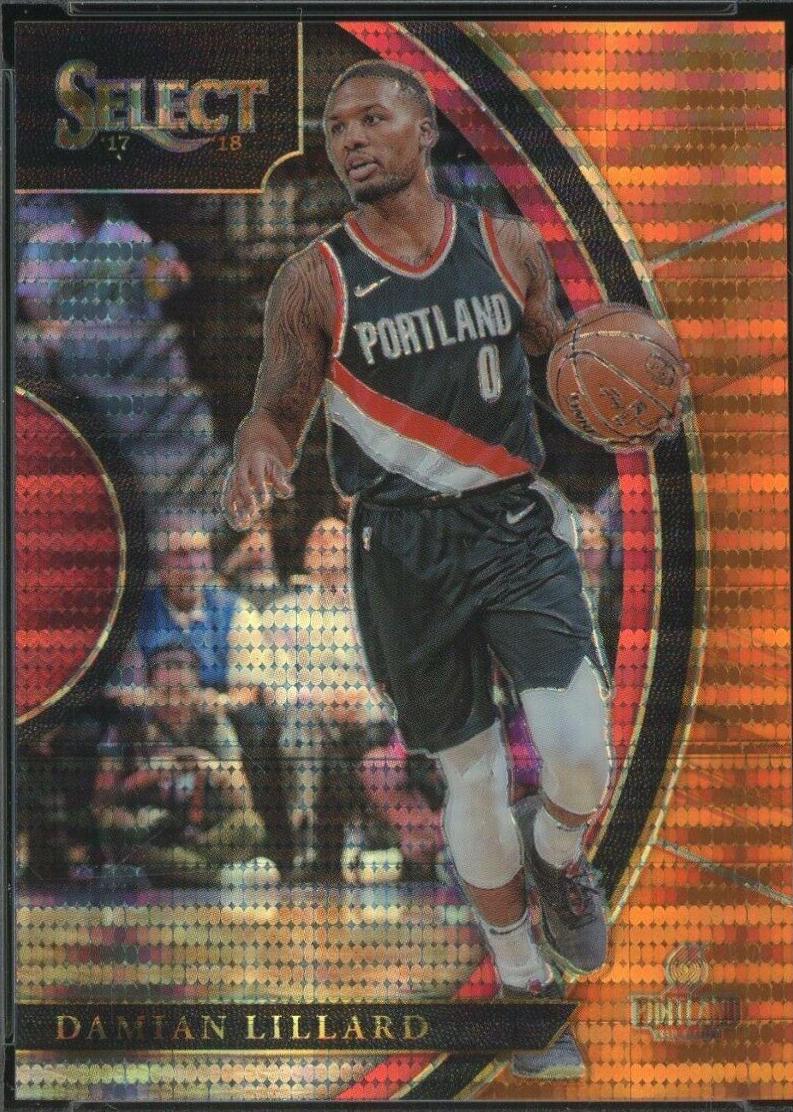 Damian Lillard [Neon Orange Pulsar Prizm] #9