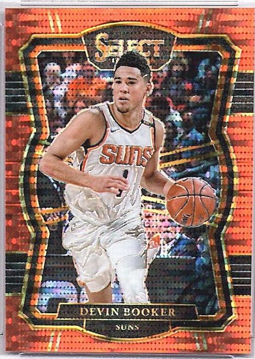 Devin Booker [Neon Orange Pulsar Prizm] #115