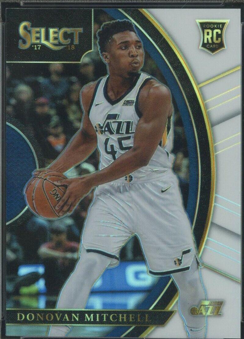 Donovan Mitchell [White Prizm] #11