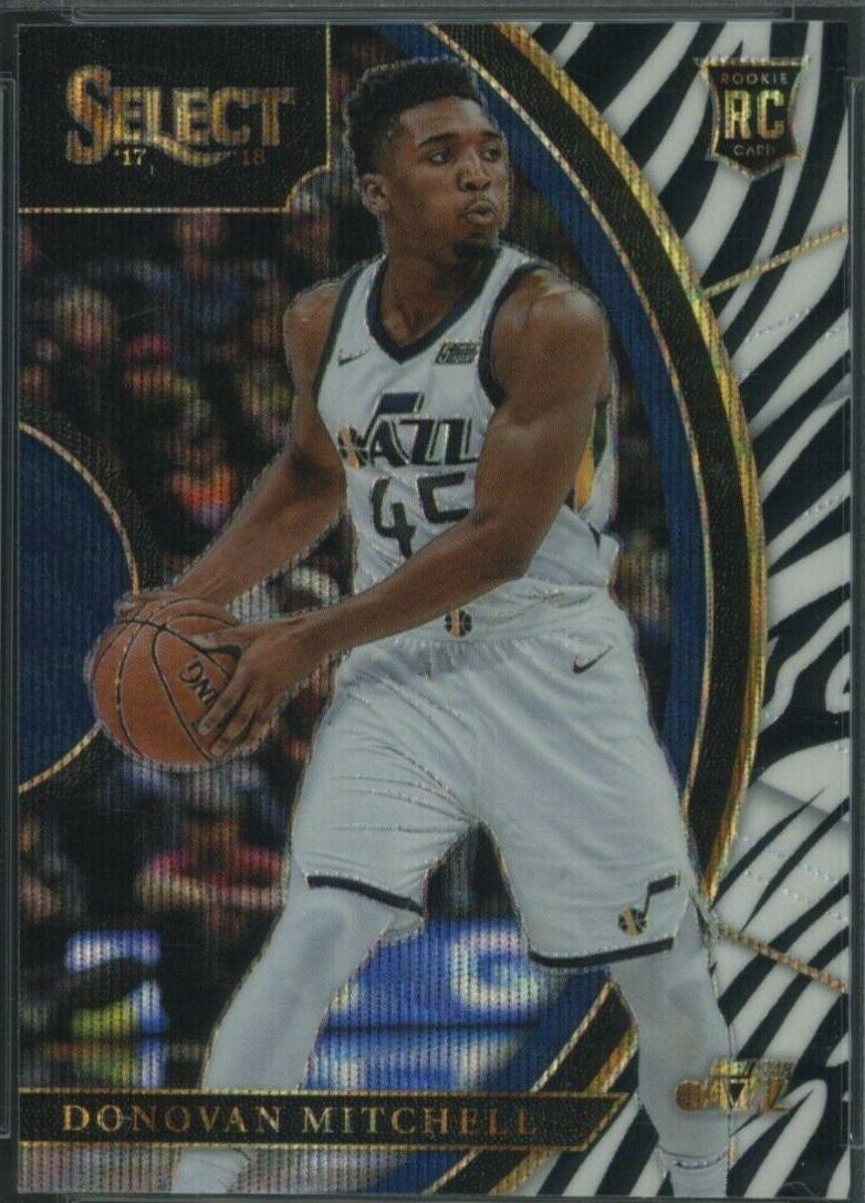 Donovan Mitchell [Zebra Prizm] #11