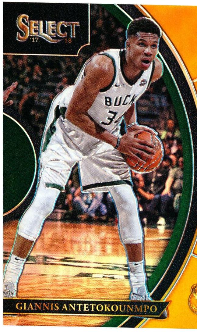Giannis Antetokounmpo [Orange Prizm] #3