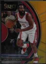 James Harden [Gold Prizm] #63