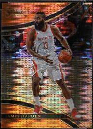 James Harden [Neon Orange Pulsar Prizm] #235