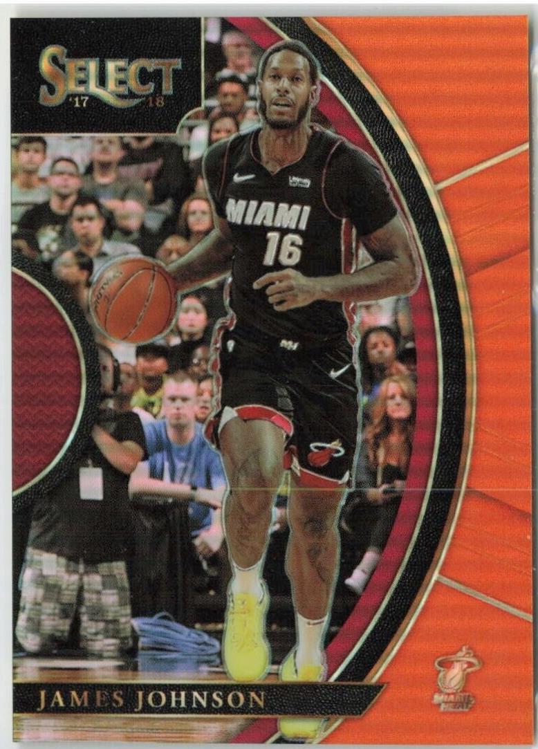 James Johnson [Orange Prizm] #73