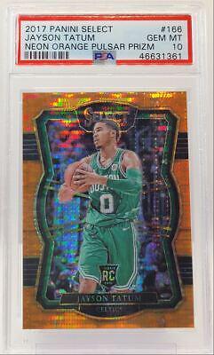 Jayson Tatum [Neon Orange Pulsar Prizm] #256
