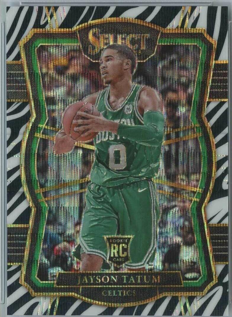 Jayson Tatum [Zebra Prizm] #166