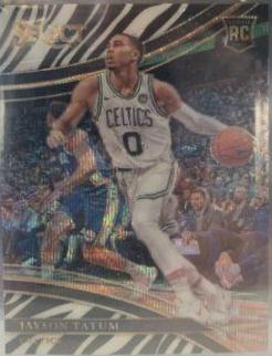Jayson Tatum [Zebra Prizm] #256