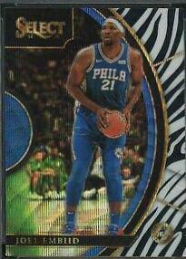 Joel Embiid [Zebra Prizm] #35