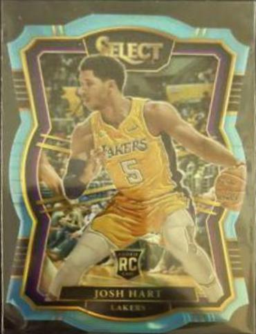 Josh Hart [Die Cut Light Blue Prizm] #130