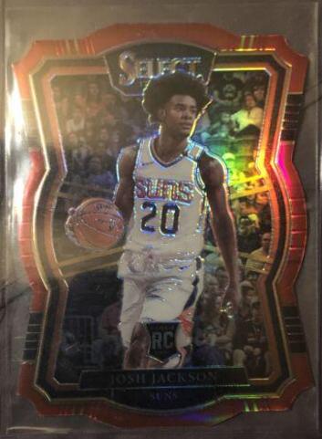 Josh Jackson [Die Cut Red Prizm] #129