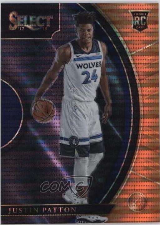 Justin Patton [Neon Orange Pulsar Prizm] #26
